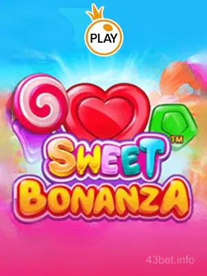 Imagem do jogo Sweet Bonanza no 43bet